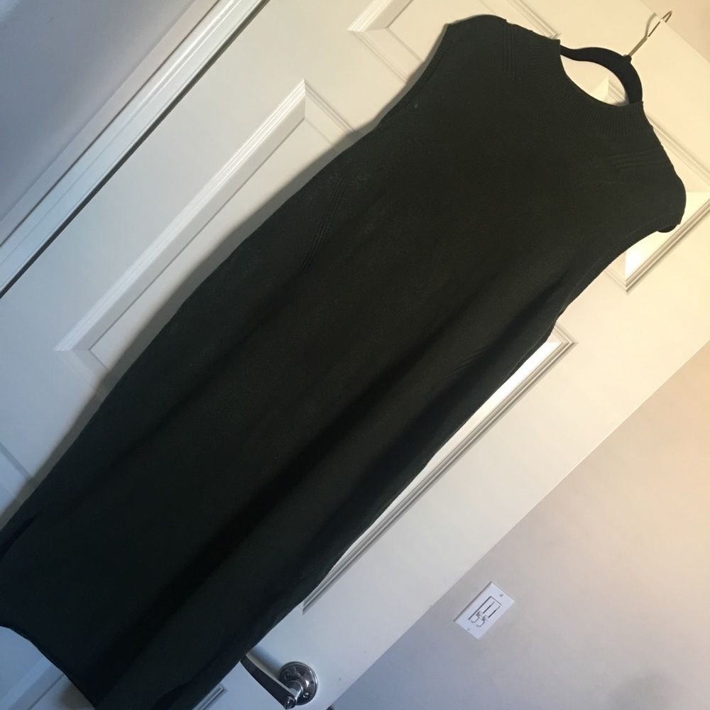 Forest Green Sweater Dress